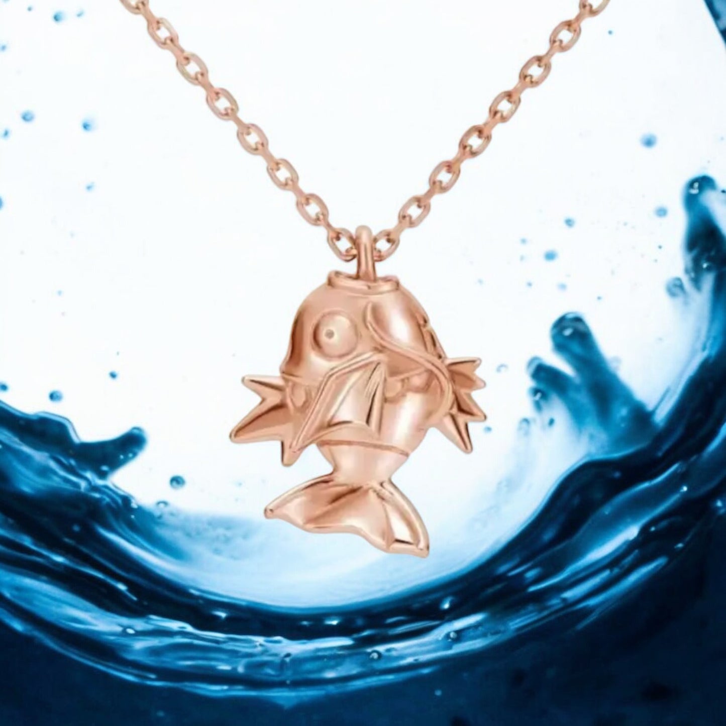 Magikarp Shiny Fish Charm Necklace