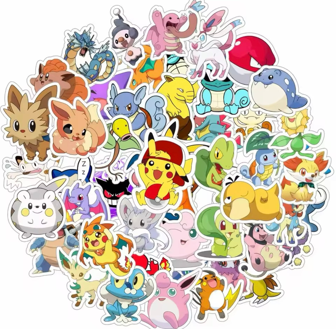 50 Pcs Random Sticker Lot - Fun Mix