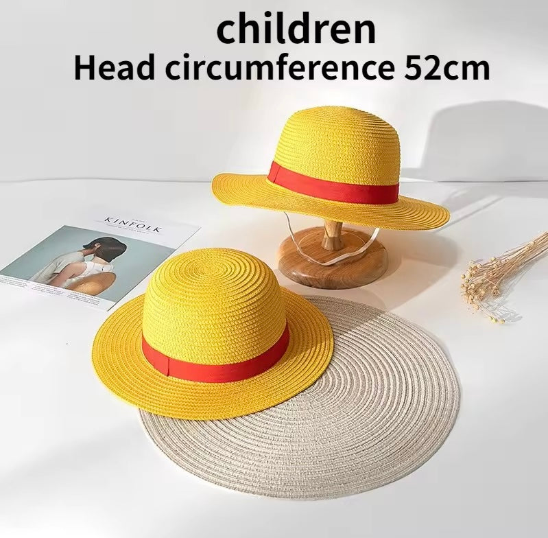 Yellow Straw Hat - Cosplay Anime Luffy OP