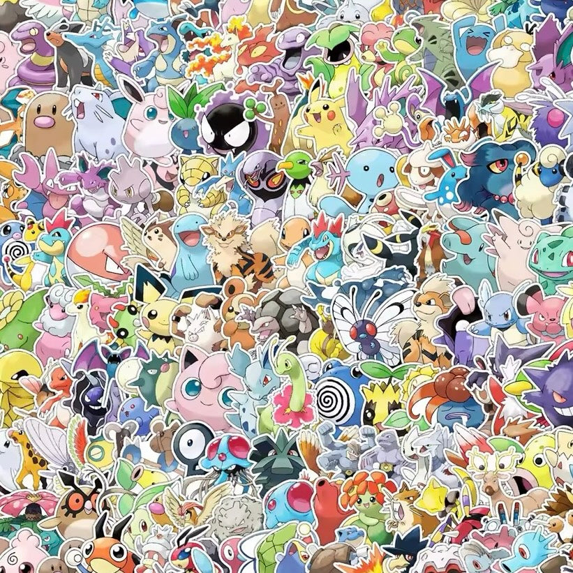 Random 50 Pc Sticker Lot - Premium Glossy Collection (2-3 inch Size) DK Cards Random 50 Pc Sticker Lot - Premium Glossy Collection (2-3 inch Size) DK Cards