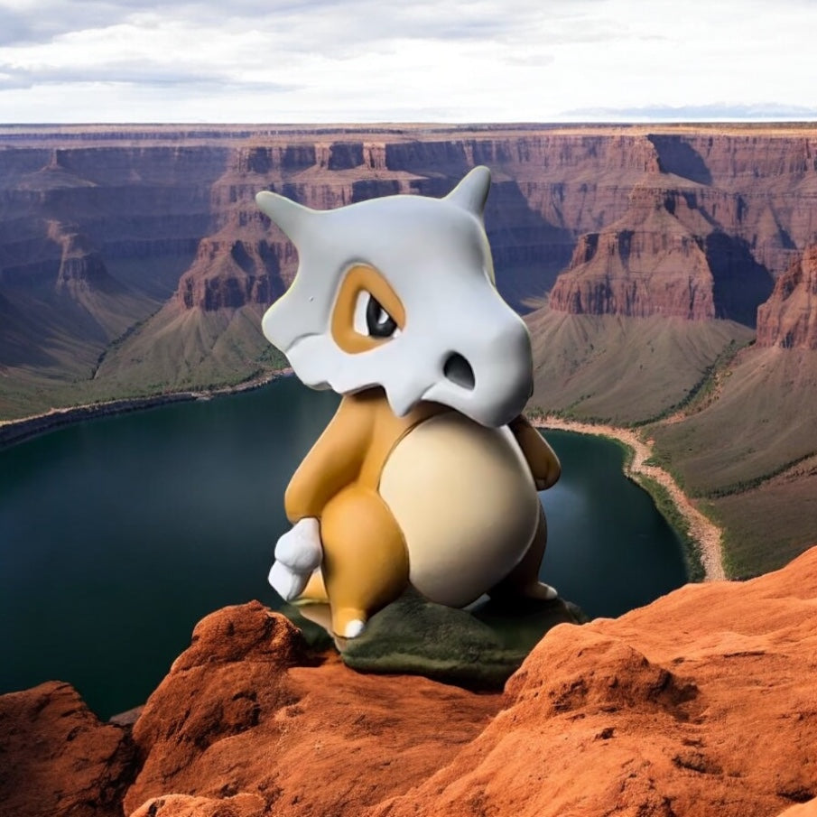 Cubone Collectible Display Anime Model Figure