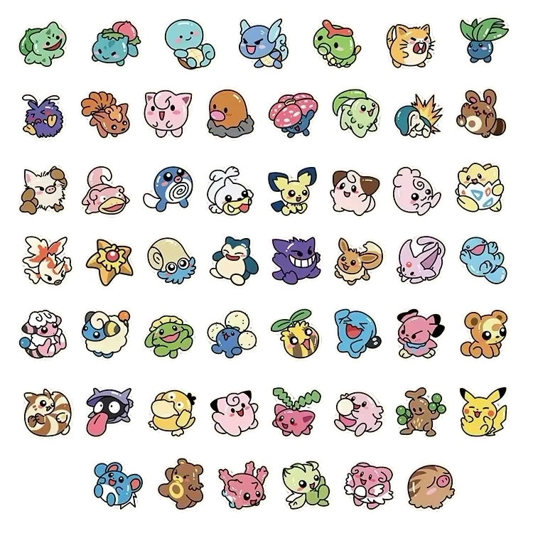 Cute Baby Sticker Lot of 50pcs - NEW