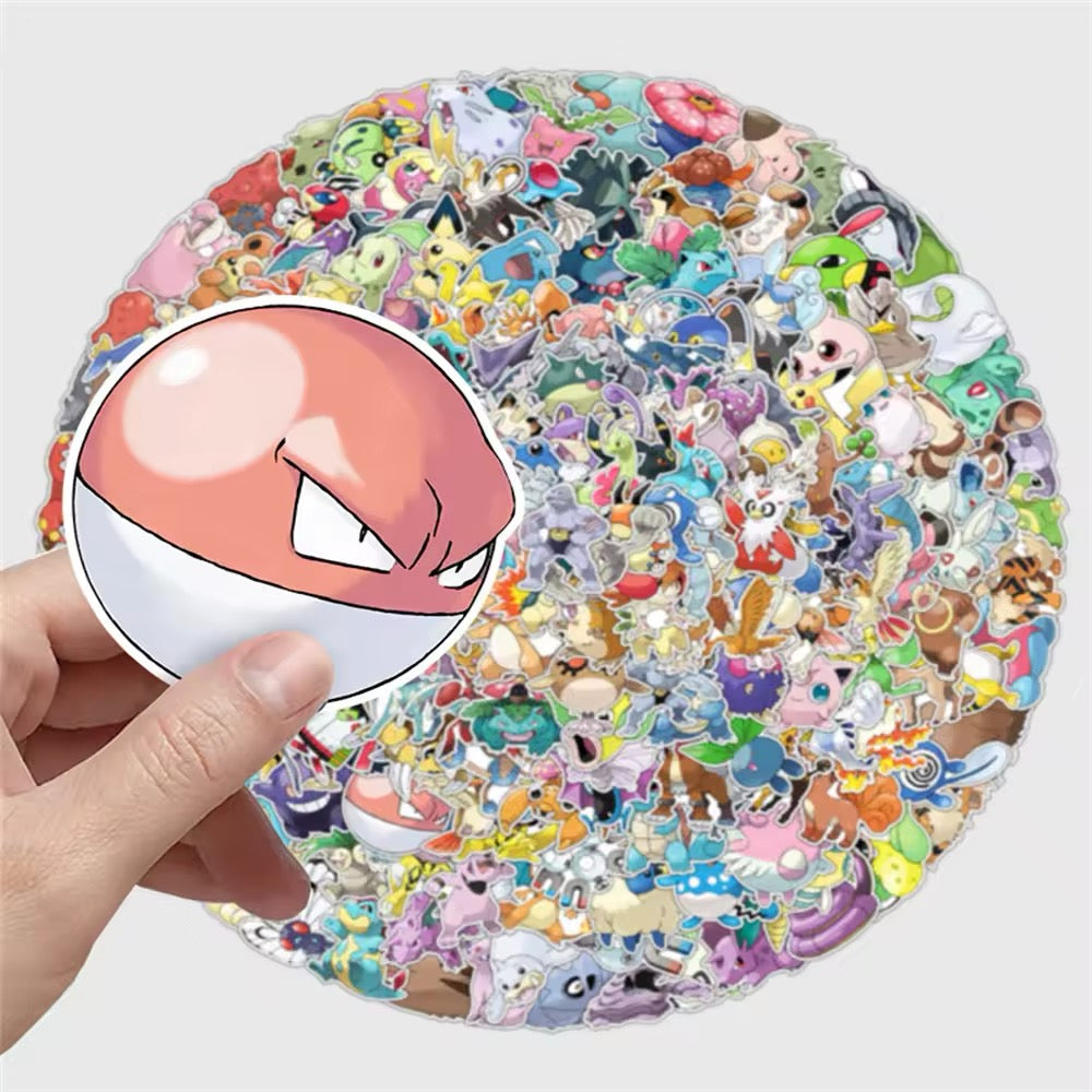 Random 50 Pc Sticker Lot - Premium Glossy Collection (2-3 inch Size)