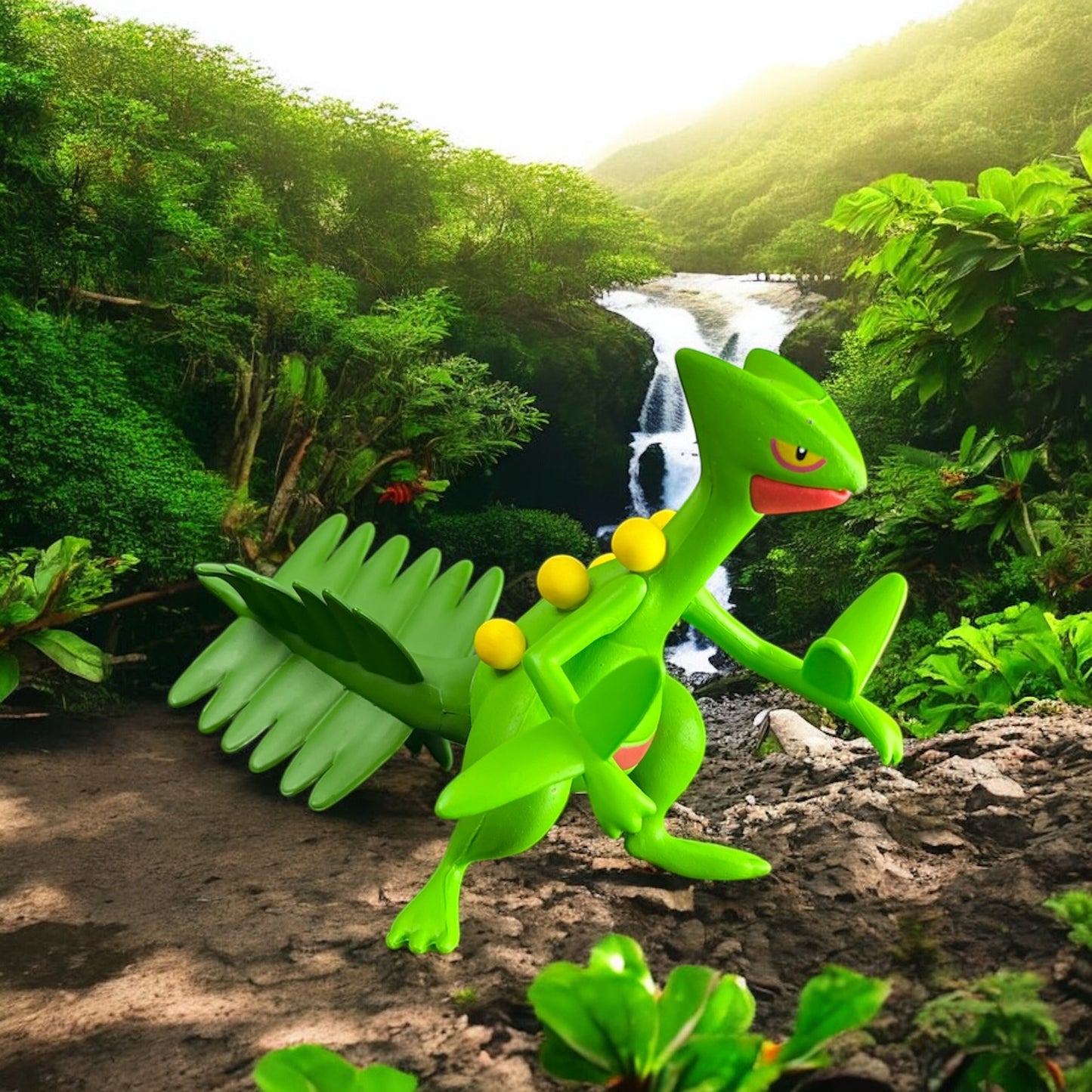 Sceptile Collectible Display Anime Model Figure