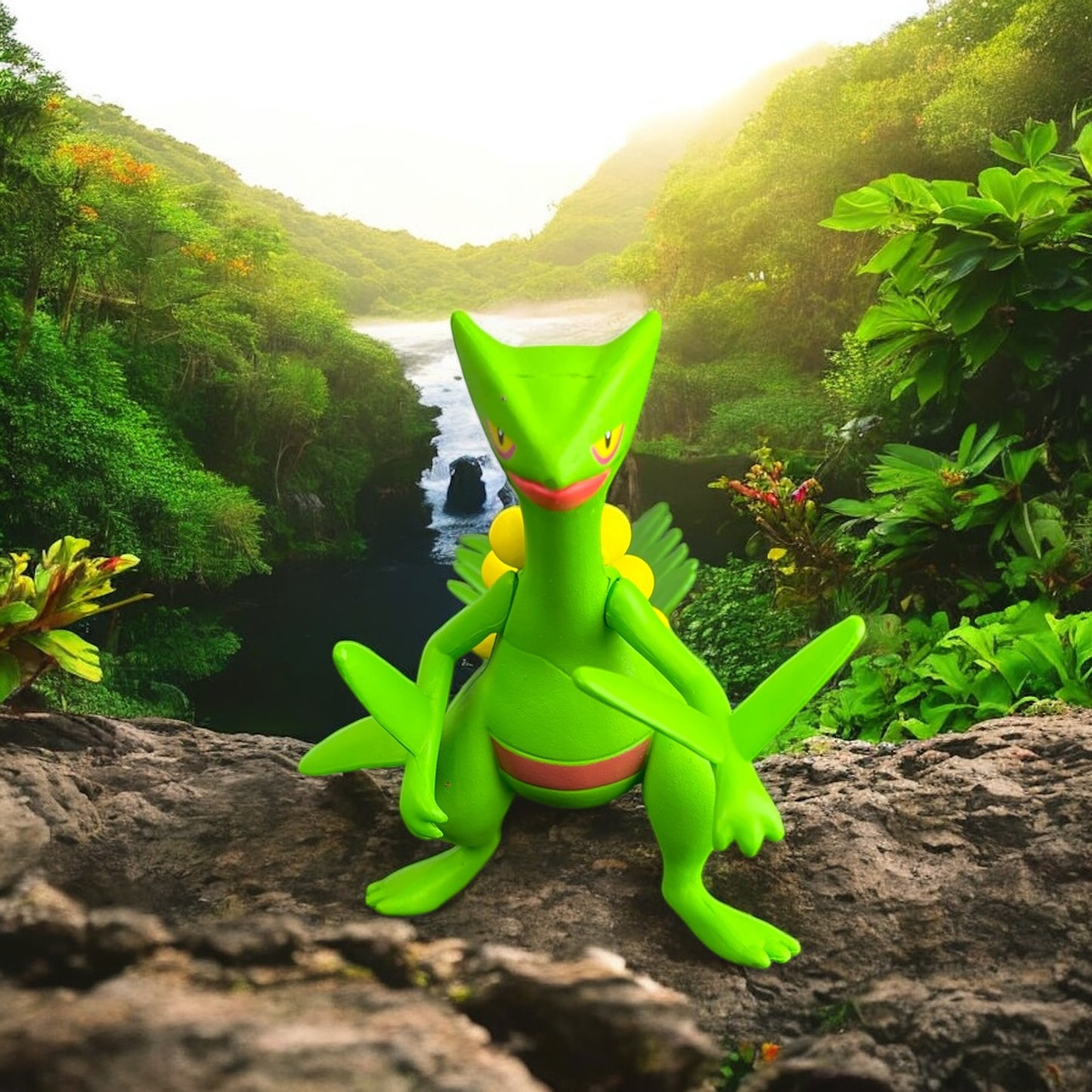 Sceptile Collectible Display Anime Model Figure