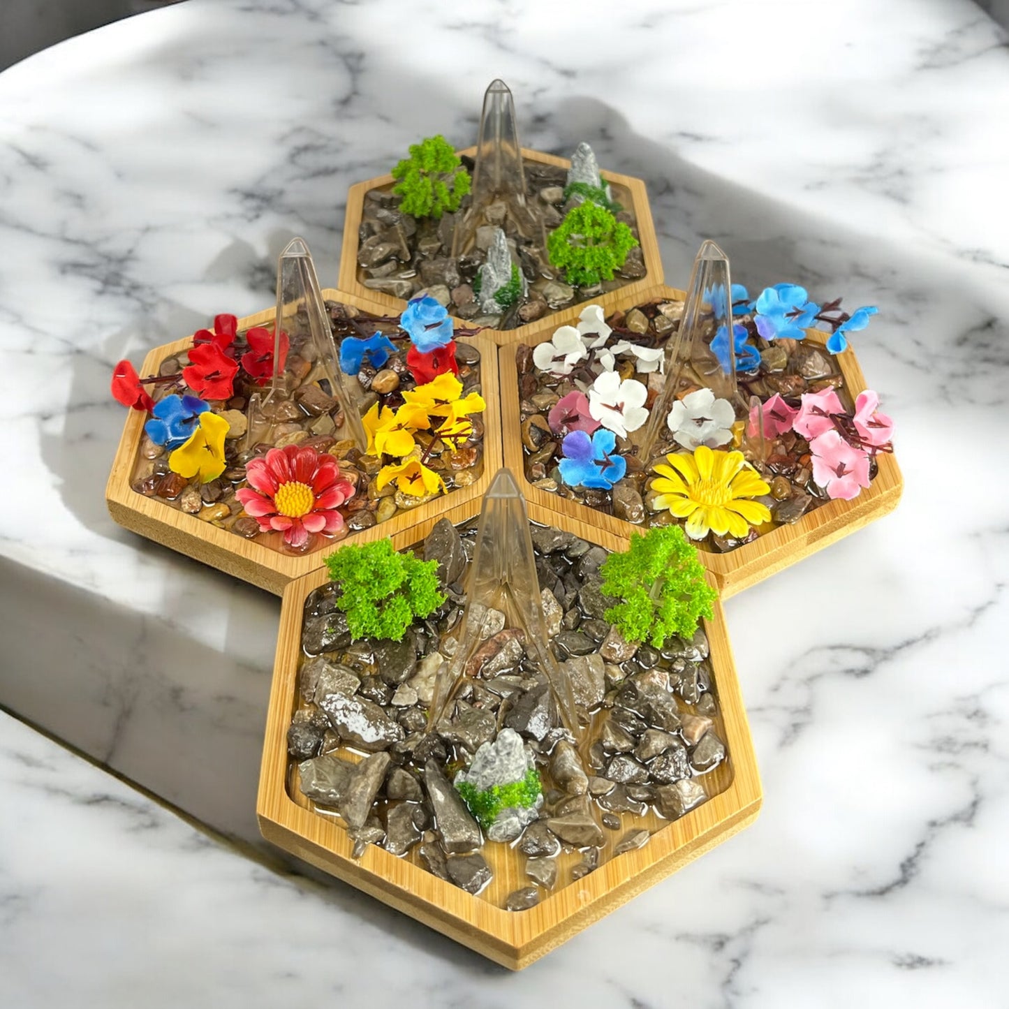 Card Display Collectible Coaster - TCG Holder Stand - Custom Landscape
