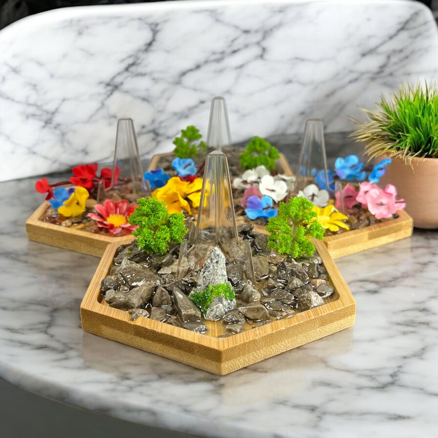 Card Display Collectible Coaster - TCG Holder Stand - Custom Landscape