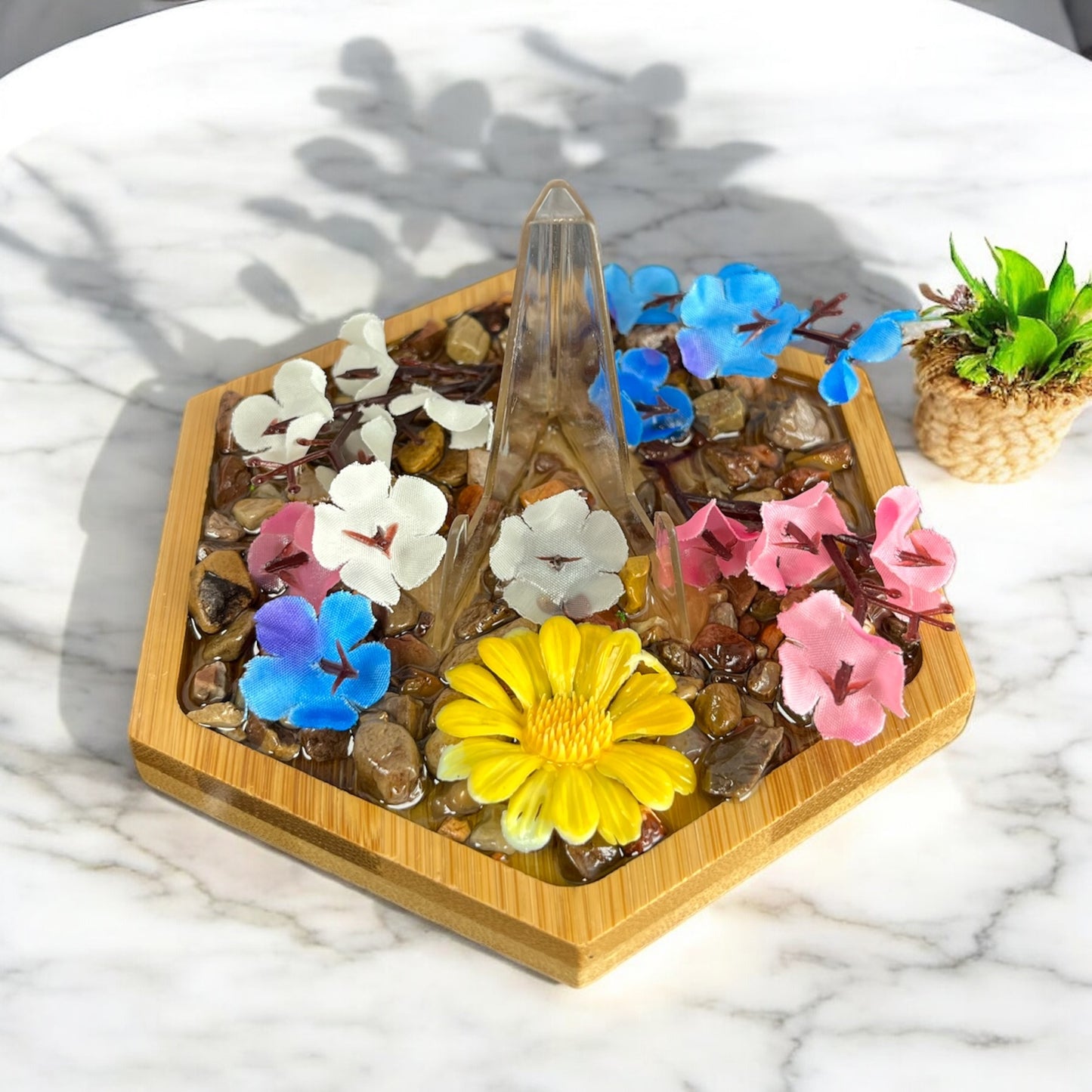 Card Display Collectible Coaster - TCG Holder Stand - Custom Landscape