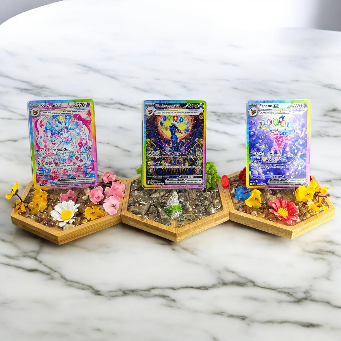 Card Display Collectible Coaster - TCG Holder Stand - Custom Landscape