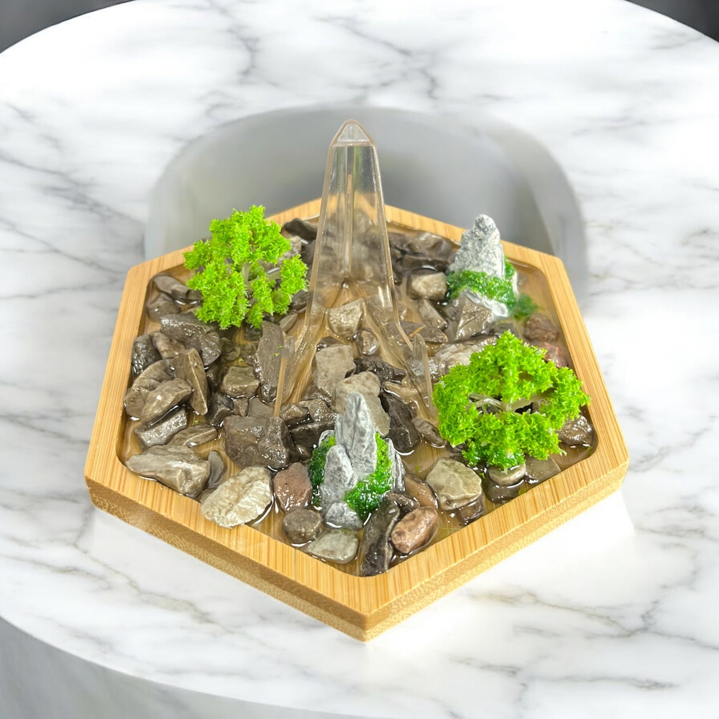 Card Display Collectible Coaster - TCG Holder Stand - Custom Landscape
