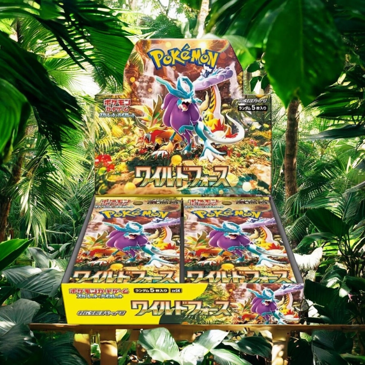 Wild Force Booster Box - (SV5K) Japanese