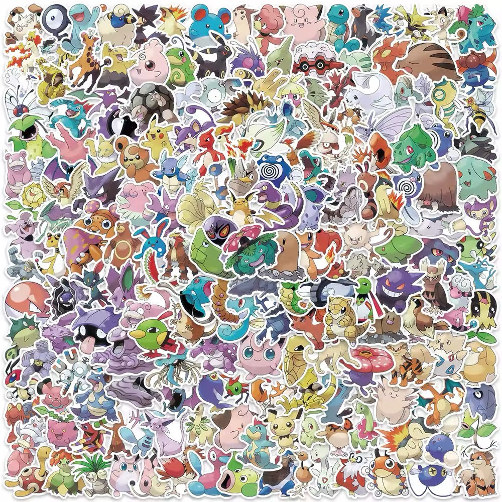 300 Sticker Lot - Big Party Pack (2 Inch Size) Random