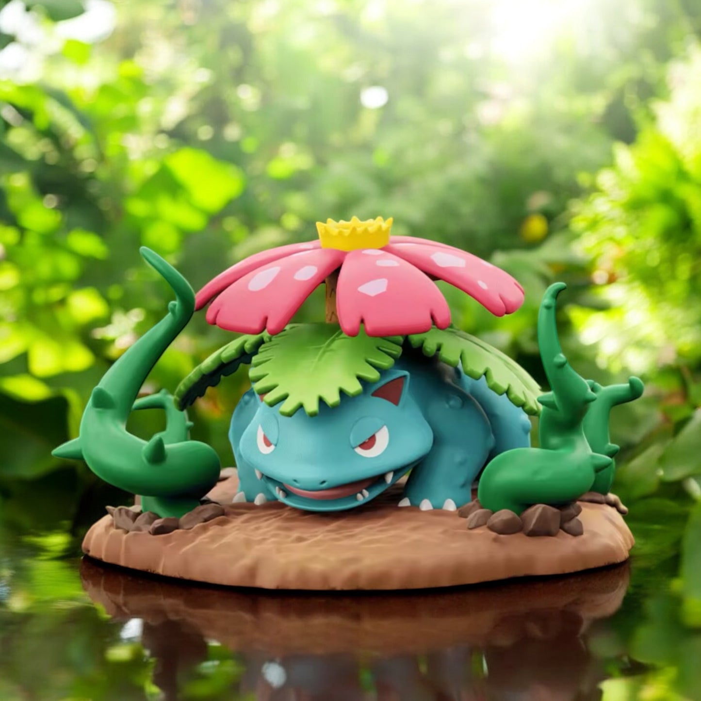 Pokemon - Venusaur Anime Brand New Premium Figure Display