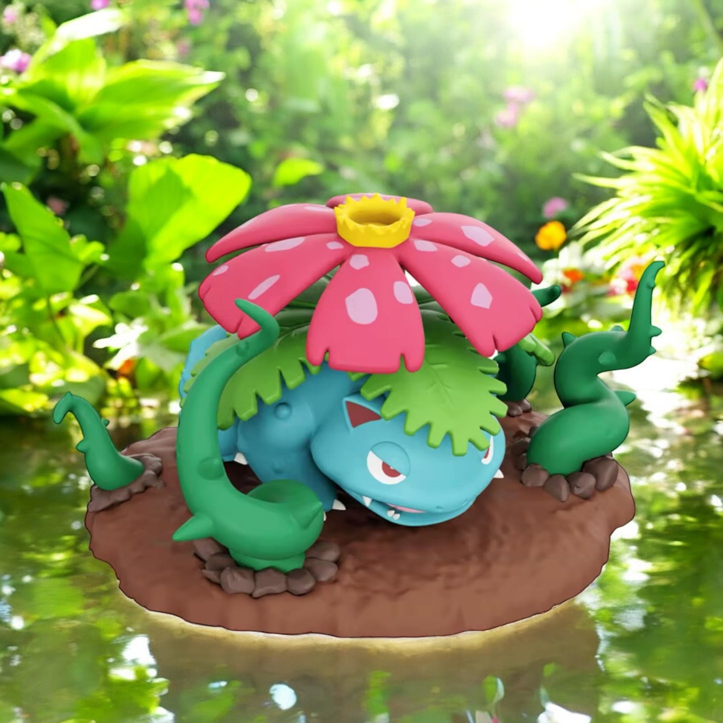 Pokemon - Venusaur Anime Brand New Premium Figure Display