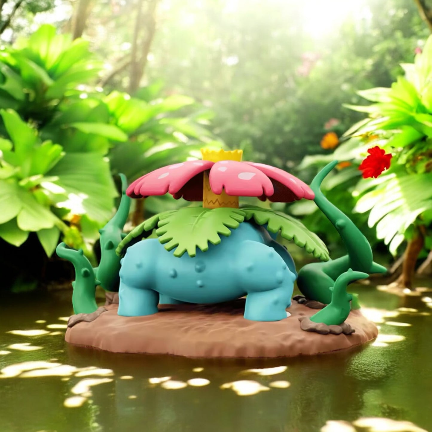 Pokemon - Venusaur Anime Brand New Premium Figure Display