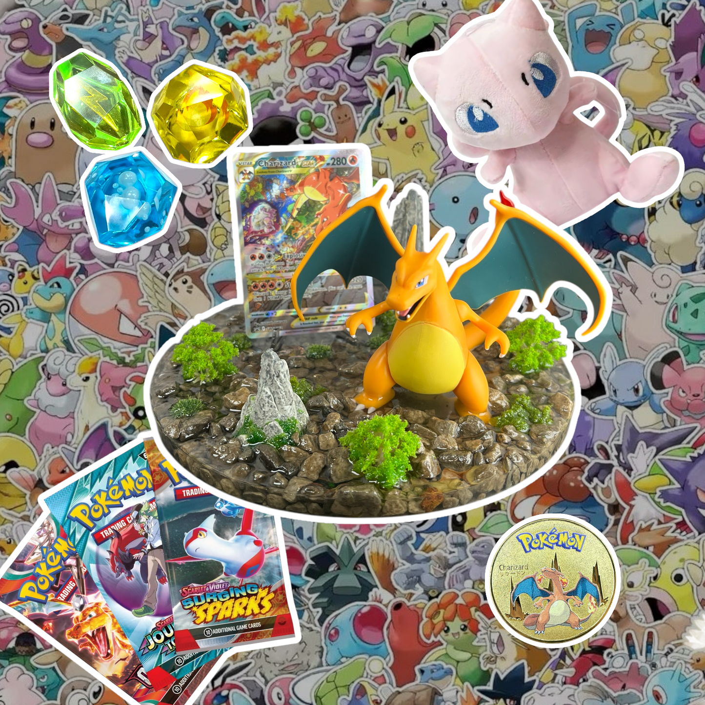 Poke Lover Custom Gift Wrapped Present - Birthday Surprise Ideas for Fans