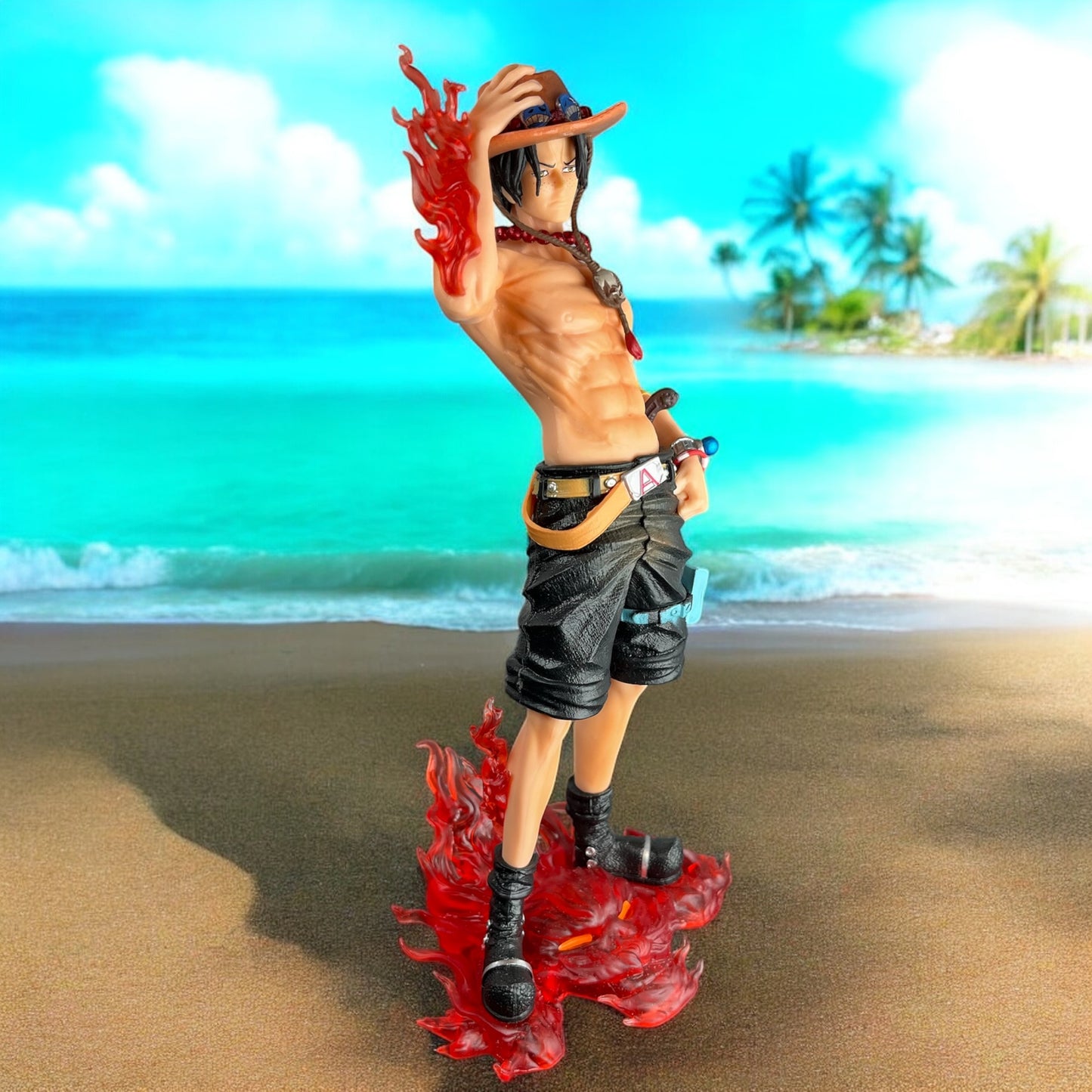 Portgas D. Ace - OP Flame Anime Figure Model Statue