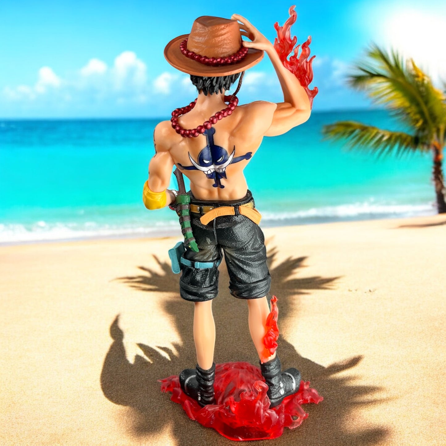 Portgas D. Ace - OP Flame Anime Figure Model Statue