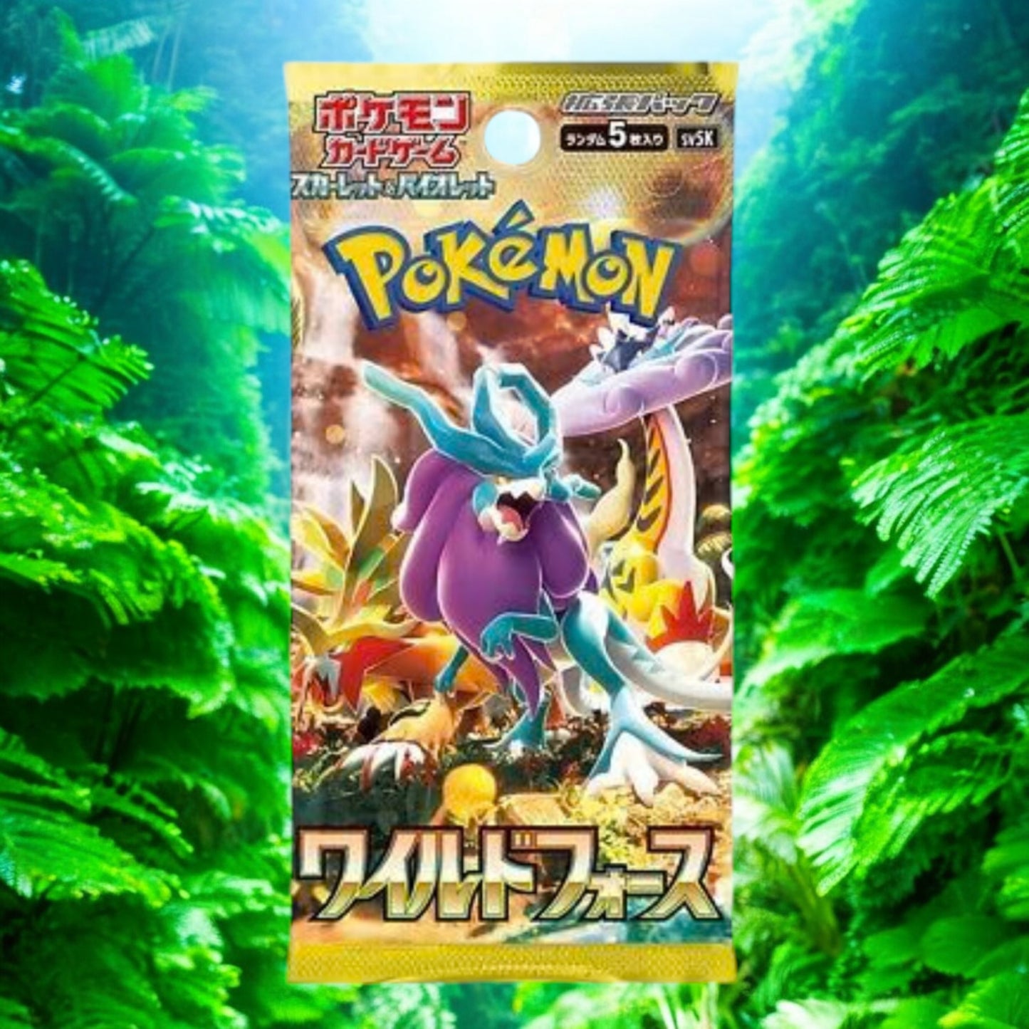 Pokémon TCG Japanese Wild Force Single Booster Pack