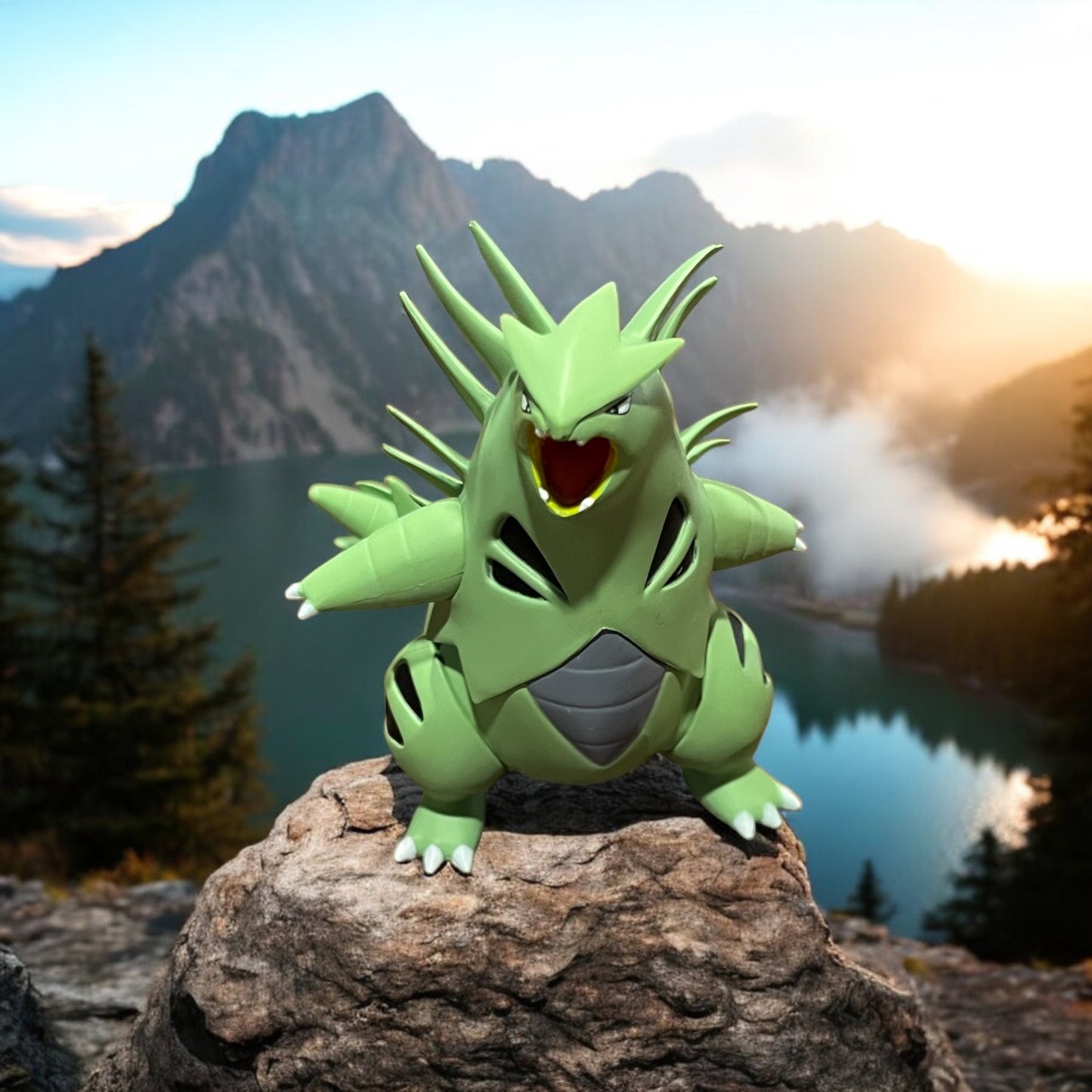 Pokemon Tyranitar Collectible Display Figure