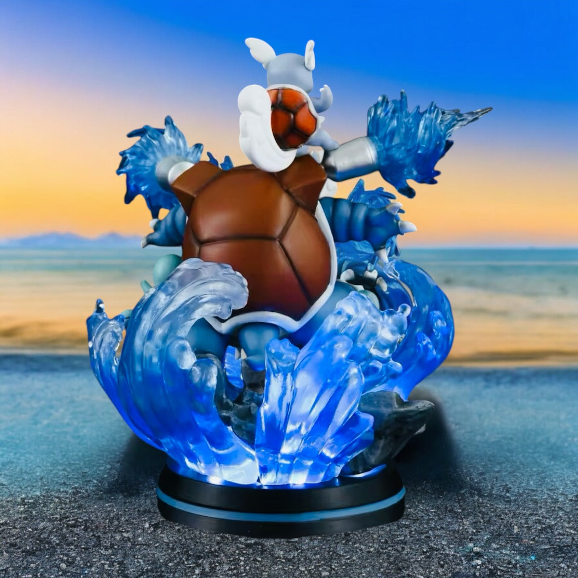 Pokémon Blastoise Evolution Line - Light Up Large Figurine Ultimate Display