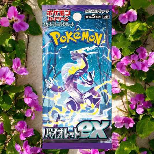 Pokémon TCG Violet Ex Single Booster Pack