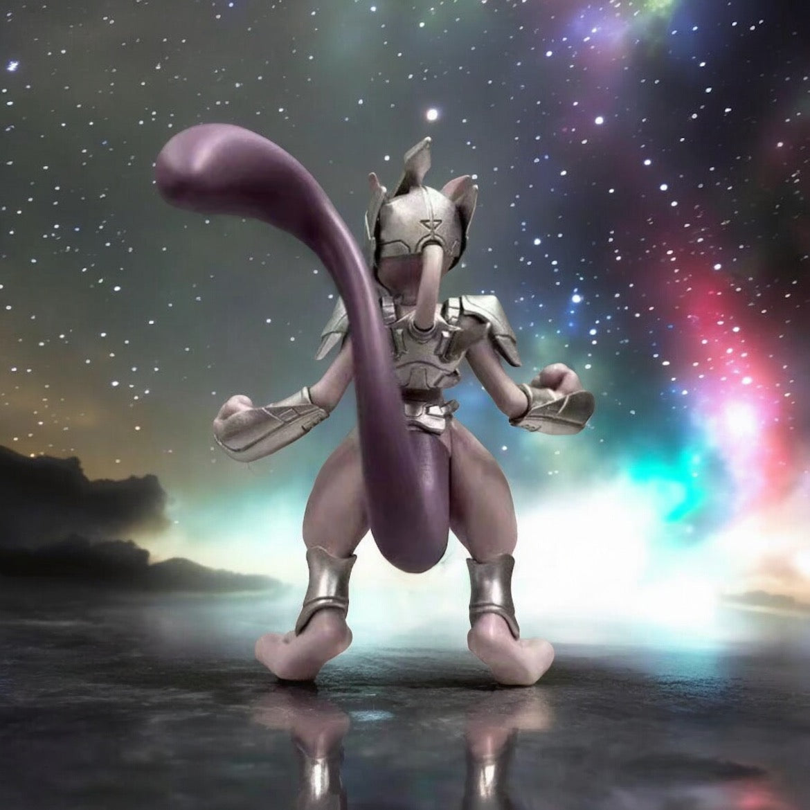 Pokemon Armored Mewtwo Collectible Display Figure