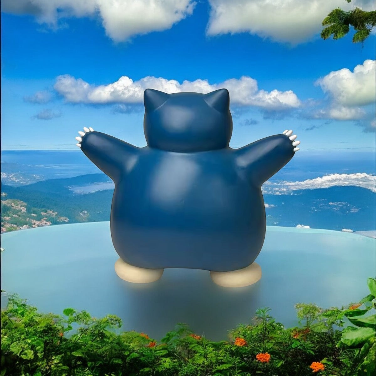 Pokemon Snorlax Collectible Display Anime Model Figure