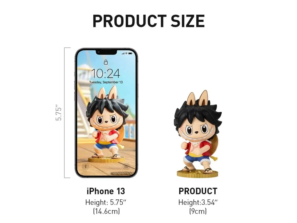 AUTHENTIC POP MART LABUBU THE MONSTERS X ONE PIECE SERIES (1 Random BLIND BOX)