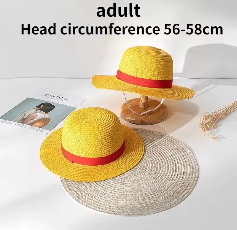 Yellow Straw Hat - Cosplay Anime Luffy OP