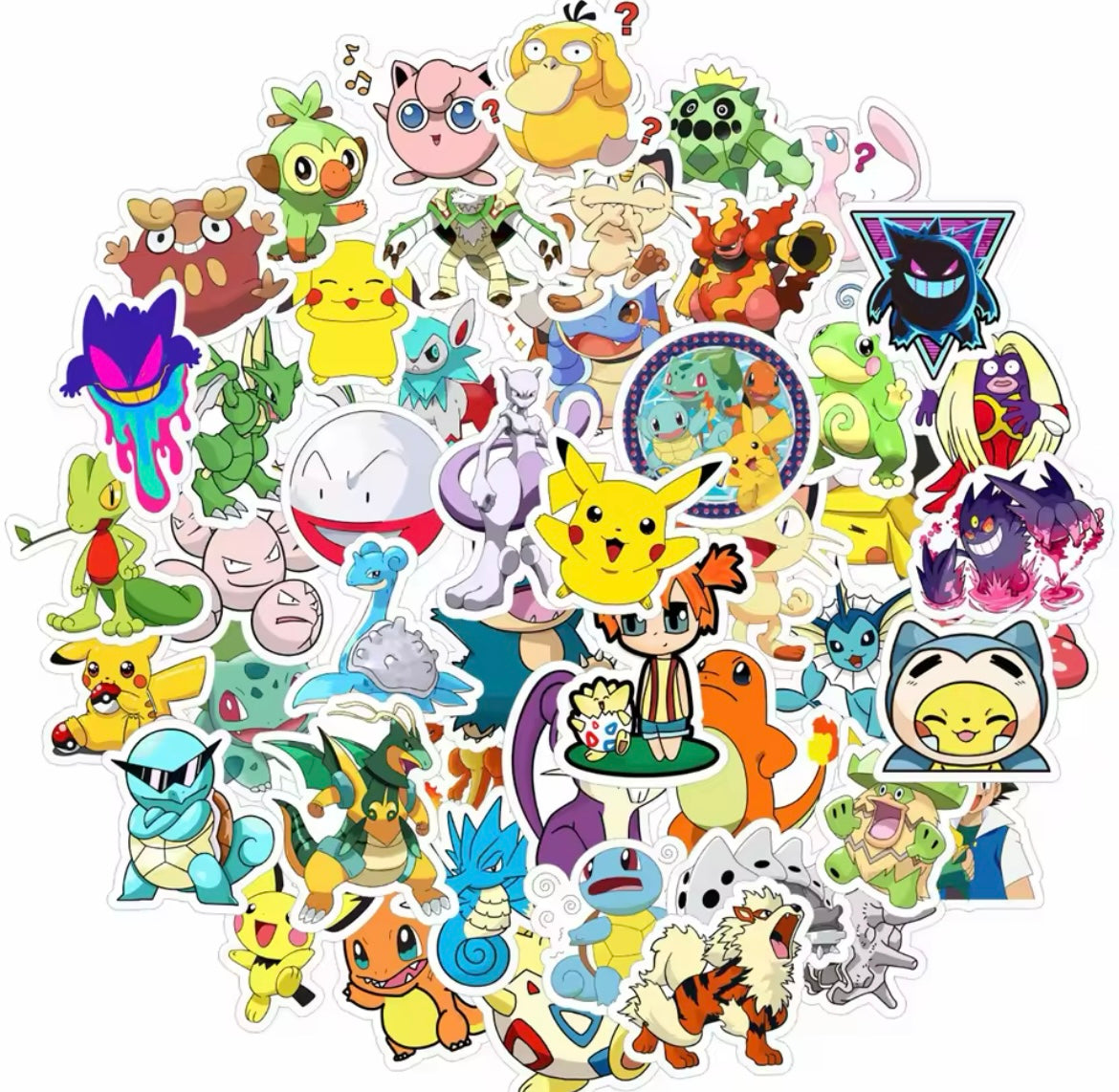 Some Random Sticker 50 Pcs Random Sticker Lot - Fun Mix – DK Cards