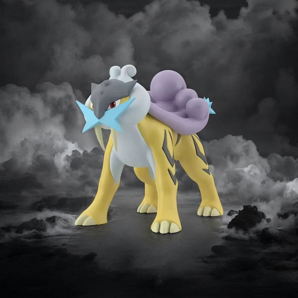 Pokemon Legendary Dogs Ultimate Display Johto Figure - Suicune, Raikou, or Entei