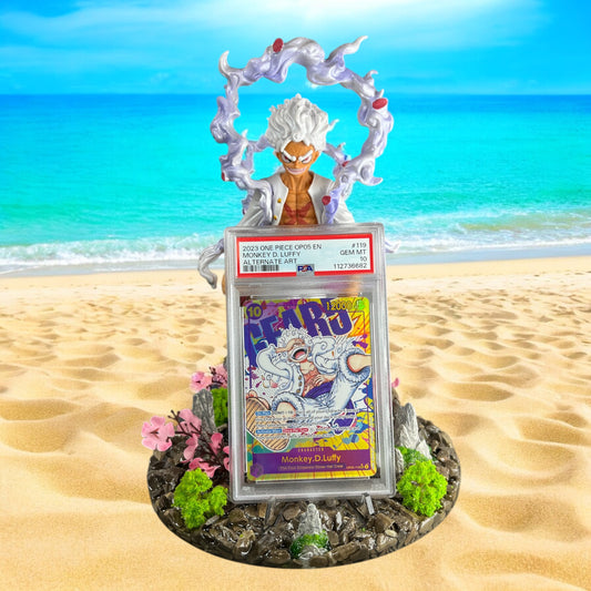 Luffy Gear 5 One Piece Ultimate Card Holder Display Showpiece - Collectible TCG