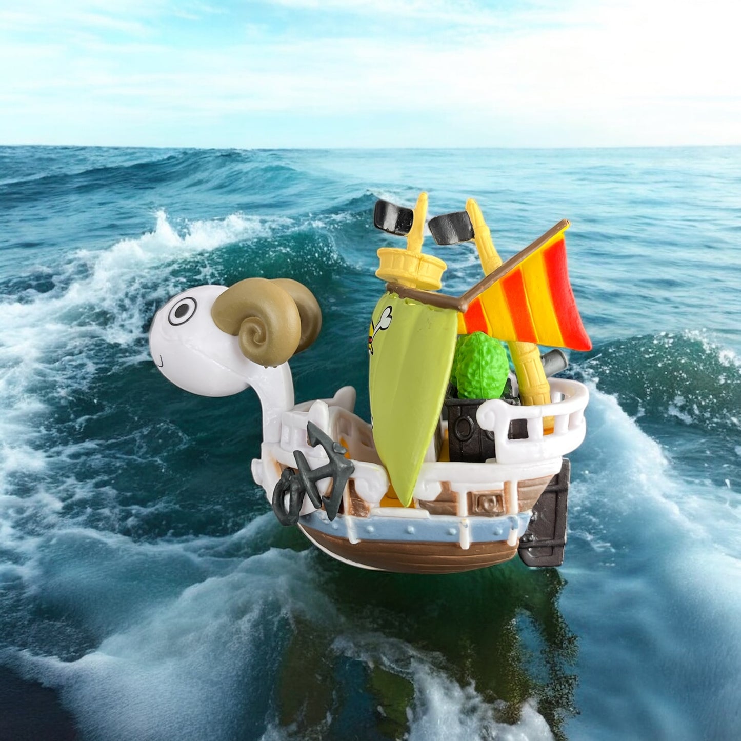 OP Ship - Anime Small Figure Model 7cm - Pirate Miniature