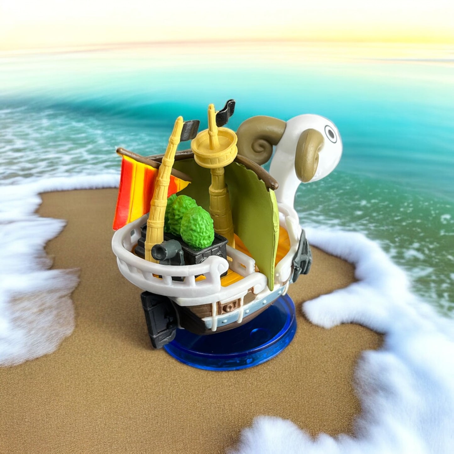 OP Ship - Anime Small Figure Model 7cm - Pirate Miniature