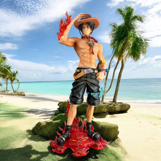 Portgas D. Ace - OP Flame Anime Figure Model Statue
