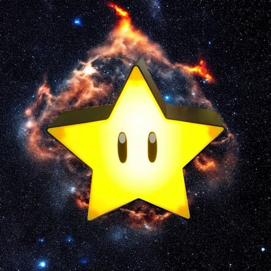 Super Star Light Cute LED Music Night Light Sound USB Charging Desk Lamp Gift