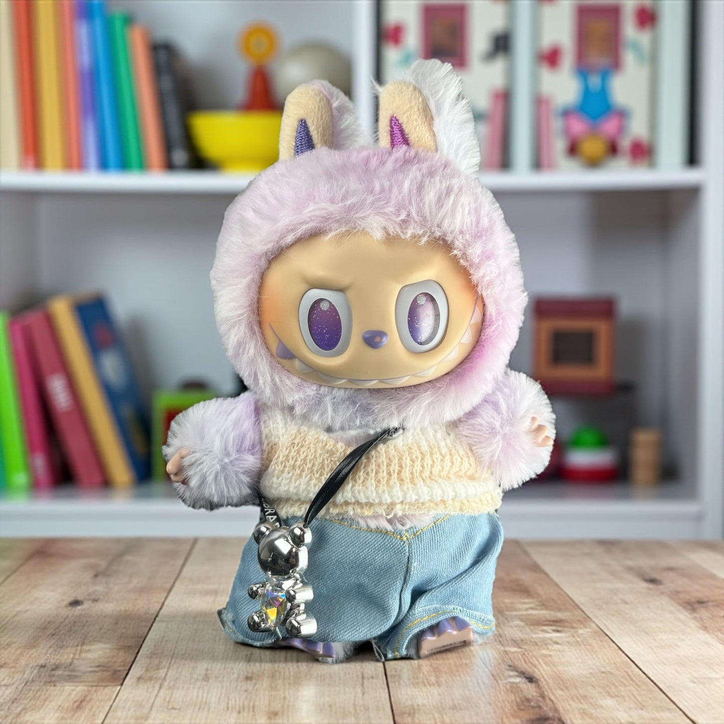 Fashion Clothing Outfit for Labubu Plush Dolls - Design 16cm (*Just Clothing)