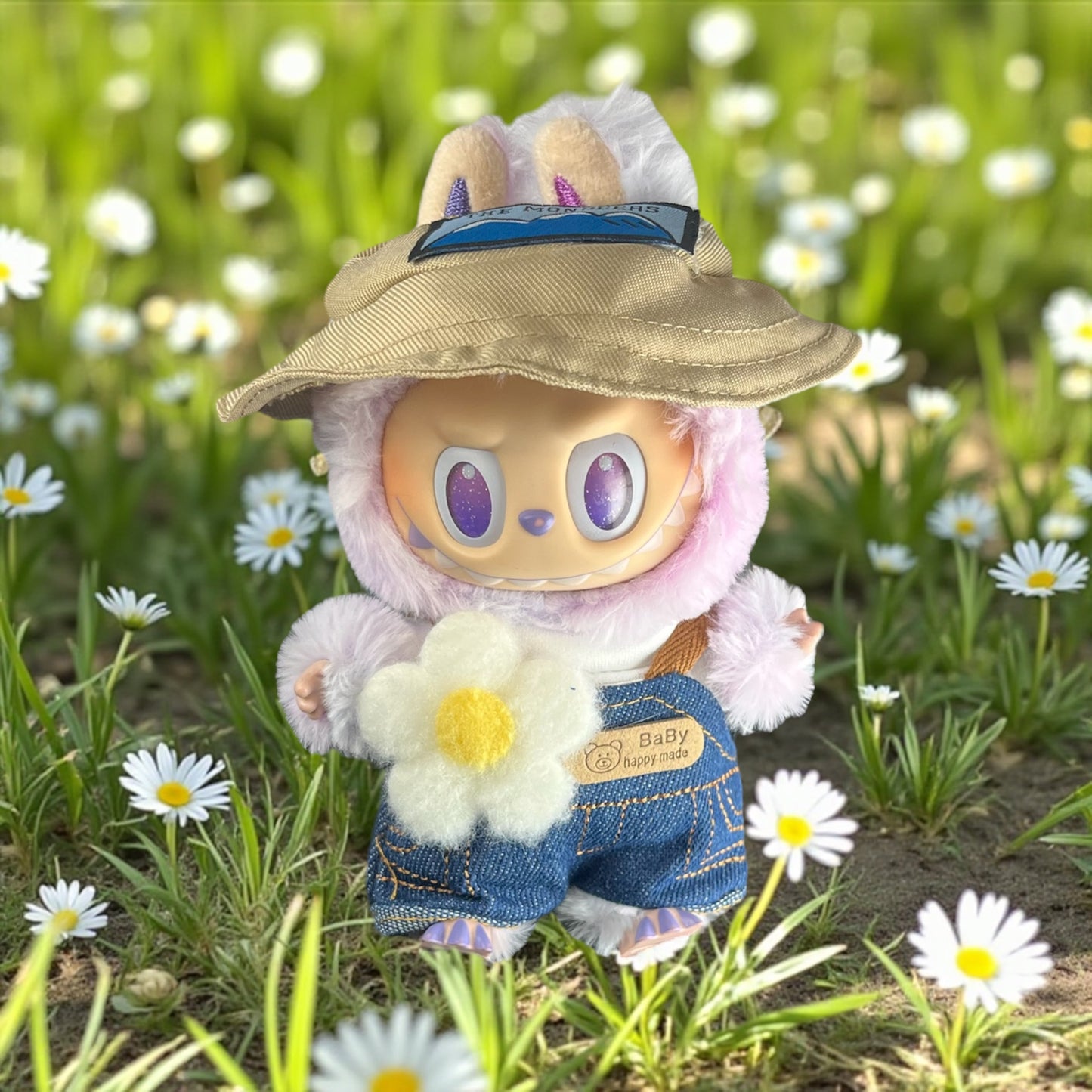 Fashion Clothing Outfit for Labubu Plush Dolls - Design 16cm (*Just Clothing)