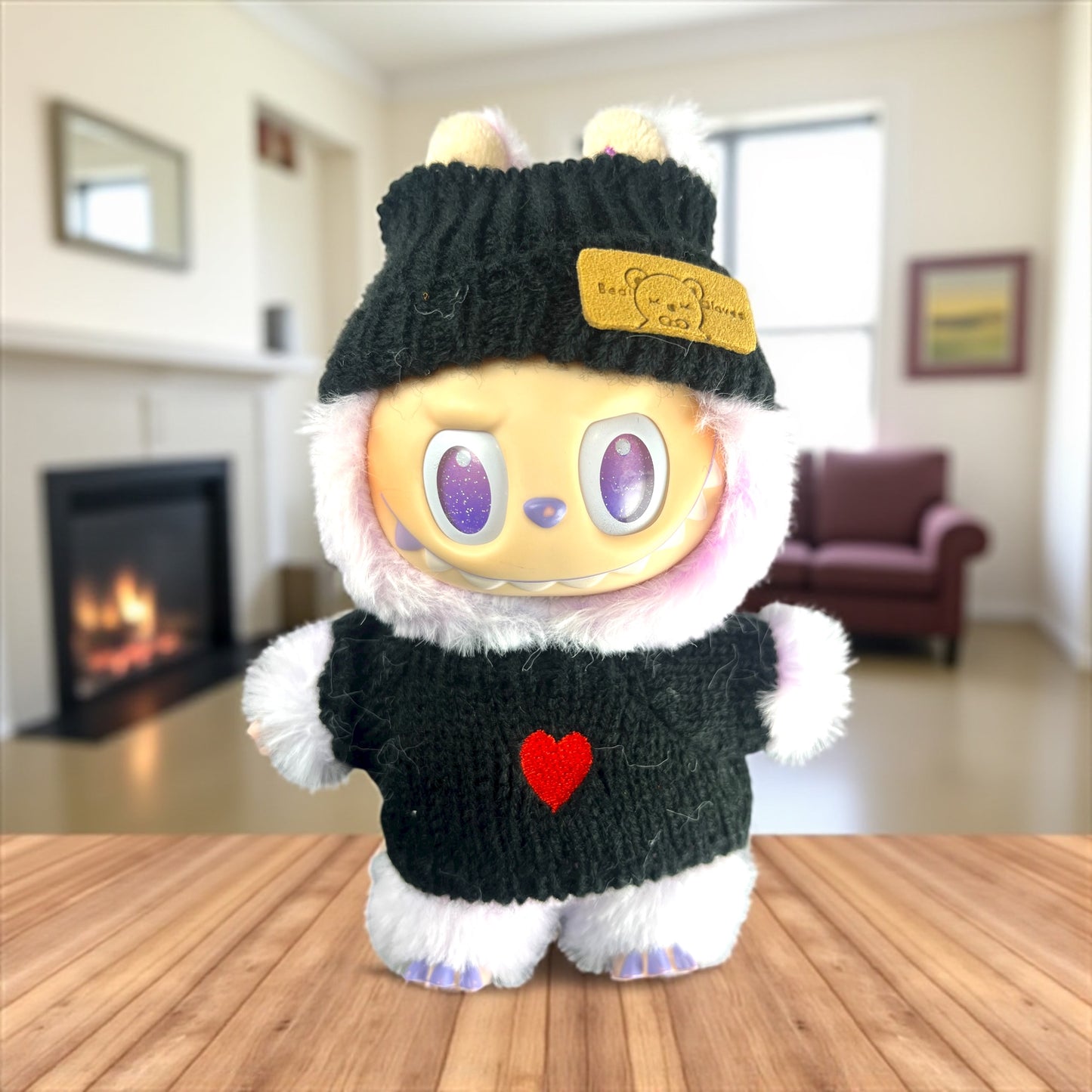 Fashion Clothing Outfit for Labubu Plush Dolls - Design 16cm (*Just Clothing)