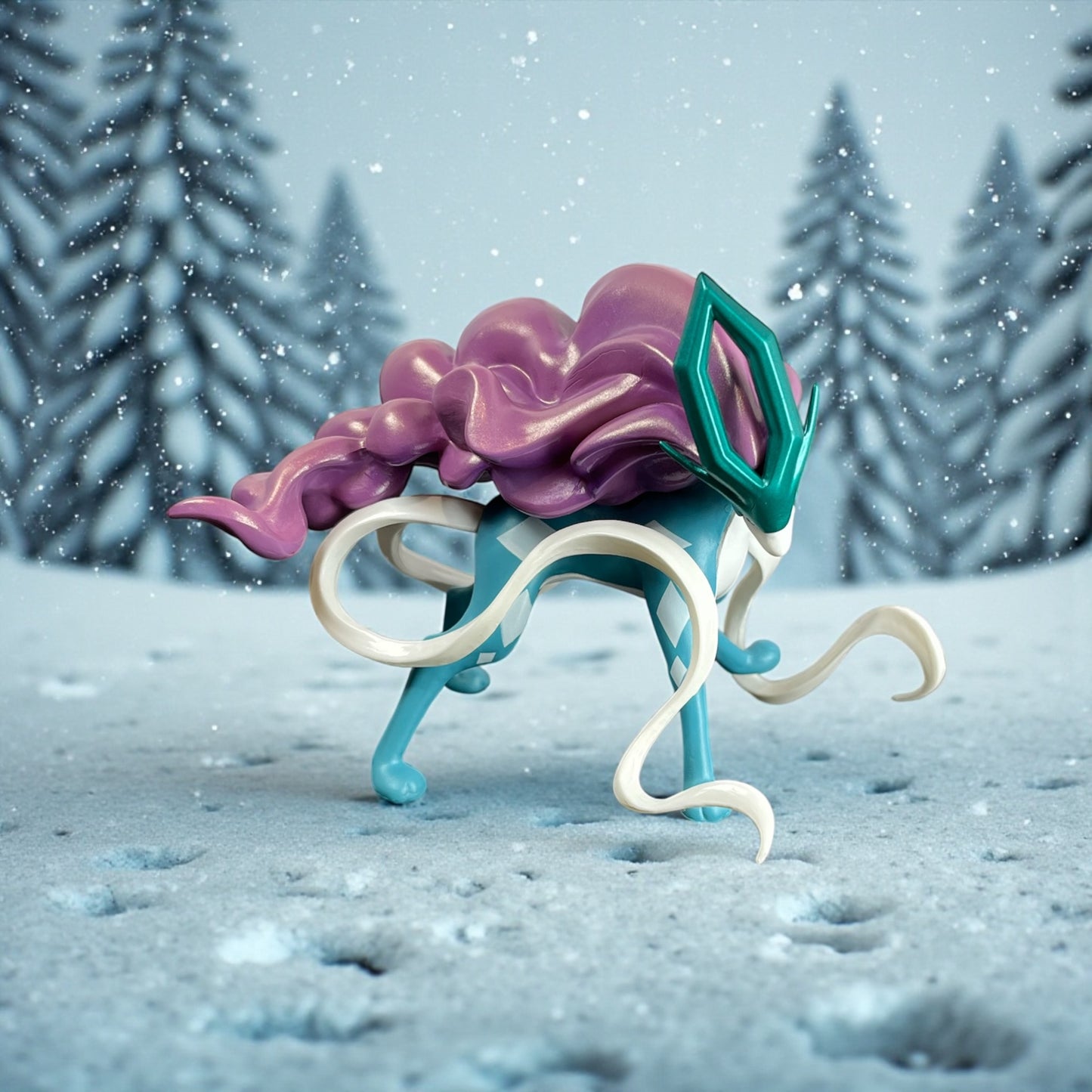 Legendary Dogs Ultimate Display Johto Figure - Suicune, Raikou, or Entei